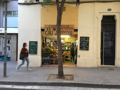 El Cau Cooperativa en Barcelona. Tienda de alimentación