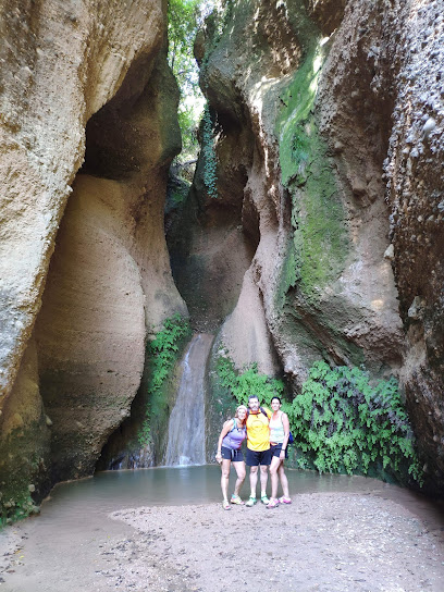 Salt del Cargol en Can Formiga. Zona de senderismo