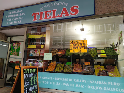 Alimentación Tielas en Vigo. Tienda de alimentación