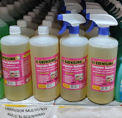 EL GÜENISIMO & DEISA NATURAL S.L. en Benacazón. Proveedor de productos de limpieza