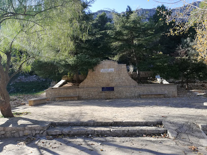 Fuente de la Drova en Bárig. Lugar de interés histórico