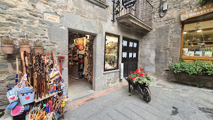 Ca L'Ample de Rupit en Rupit. Tienda de regalos