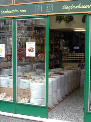 La Abaceria en Zaragoza. Tienda de alimentación