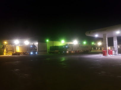 SAT CONDADO en Rociana del Condado. Gasolinera