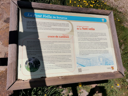 La Font Vella de Bonansa en Bonansa. Atracción turística
