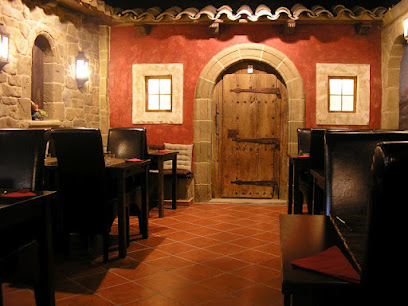 Restaurante vegetariano La olivera en Nueno. Restaurante vegetariano