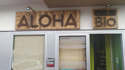 Herbolario y centro de terapias Aloha en Playa San Juan. Tienda de productos orgánicos