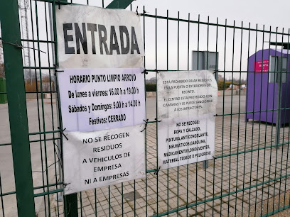 Punto Limpio Arroyo de la Encomienda en Arroyo de la Encomienda. Servicio de gestión de residuos