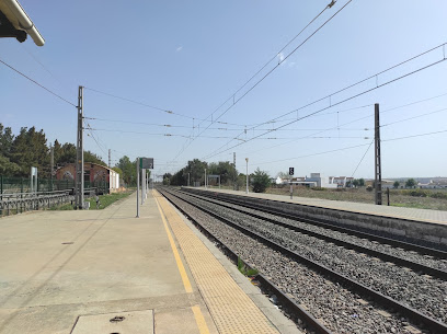 Estación de tren Carrion de Los Cespedes en Carrión de los Céspedes. Estación de tren