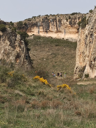 Foz de Zafrané en La Puebla de Albortón. Zona de senderismo