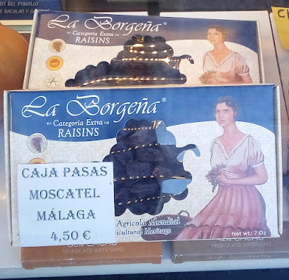 La Borgeña en Almáchar. Tienda de productos orgánicos