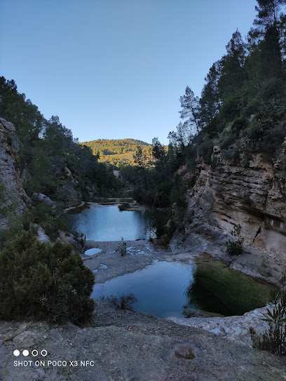 Los Charcos de Quesa en Quesa. Reserva natural
