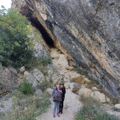 Cueva de la Dona en Beceite. Reserva natural