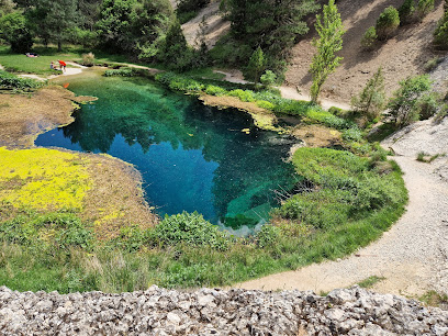 Manantial de la Fuentona . Nacimiento del Río Abión en Muriel de la Fuente. Atracción turística