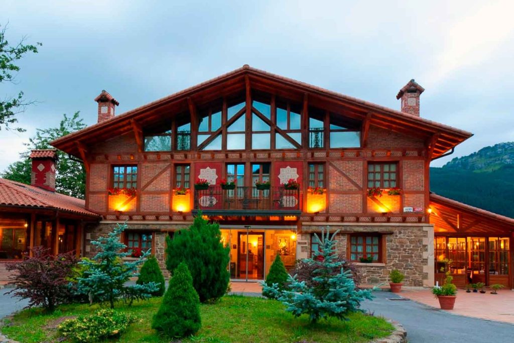 Hotel y Spa ecologicos Etxegana en Zeanuri vizcaya