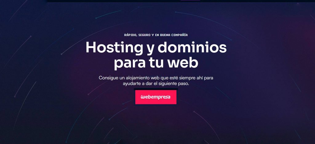 webempresa hosting español sostenible ecologico