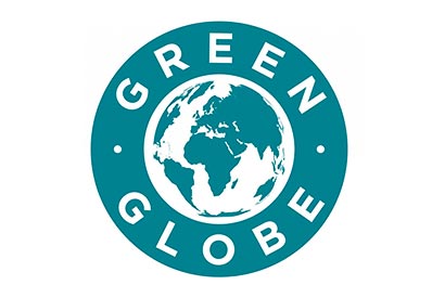 Logo de Green Globe, certificación de sostenibilidad para proyectos ambientales y empresas en España