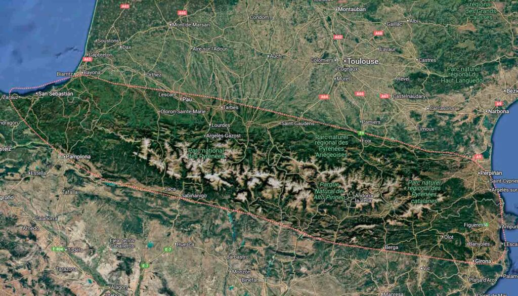 Montañas de los Pirineos producen hidrogeno: un hallazgo revolucionario. Reserva de hidrógeno natural. El combustible del futuro energético en España