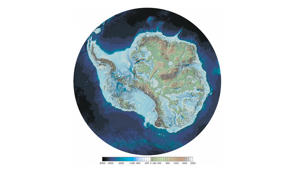 Bedmap3: el nuevo mapa que revela los secretos ocultos bajo el hielo de la Antártida