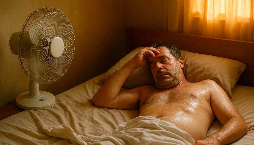 ¿Por qué no puedes dormir en verano? El calor interfiere con el sueño. Esto dice la ciencia y lo confirma tu almohada empapada. Dormir bien en verano se ha vuelto un lujo. Te explicamos por qué el calor afecta tanto al sueño y cómo enfrentarlo sin aire acondicionado.