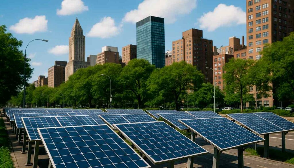 Descubre cómo los paneles solares elevan la temperatura urbana de las ciudades hasta 9 °C y solo convierten el 20 % de la energía en electricidad útil